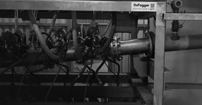 ReFogger equipment at a wood-based panel plant